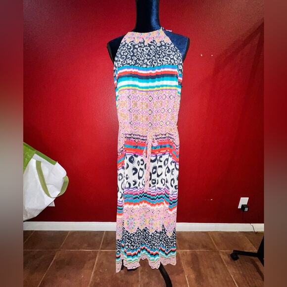 Anthropologie Donna Morgan Mayrona Midi Dress size 16 NWT - Picture 2 of 10